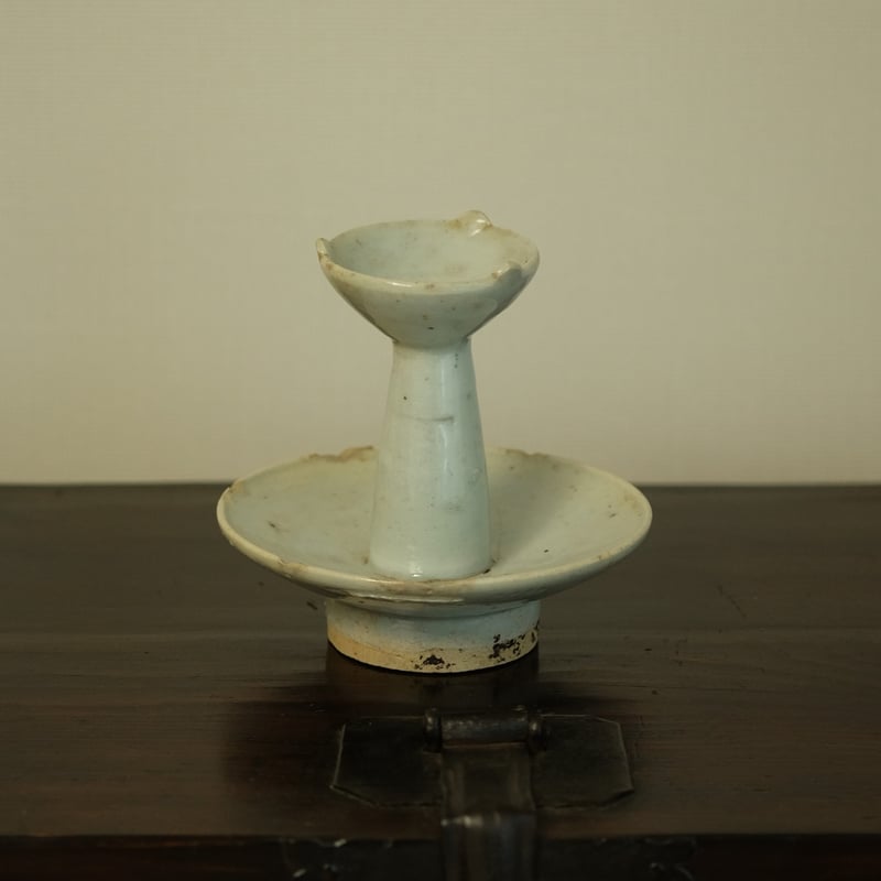 李朝 白磁灯明台 | gallery & boutique 雪月花