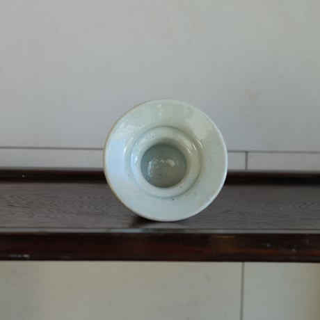 李朝白磁 盃台