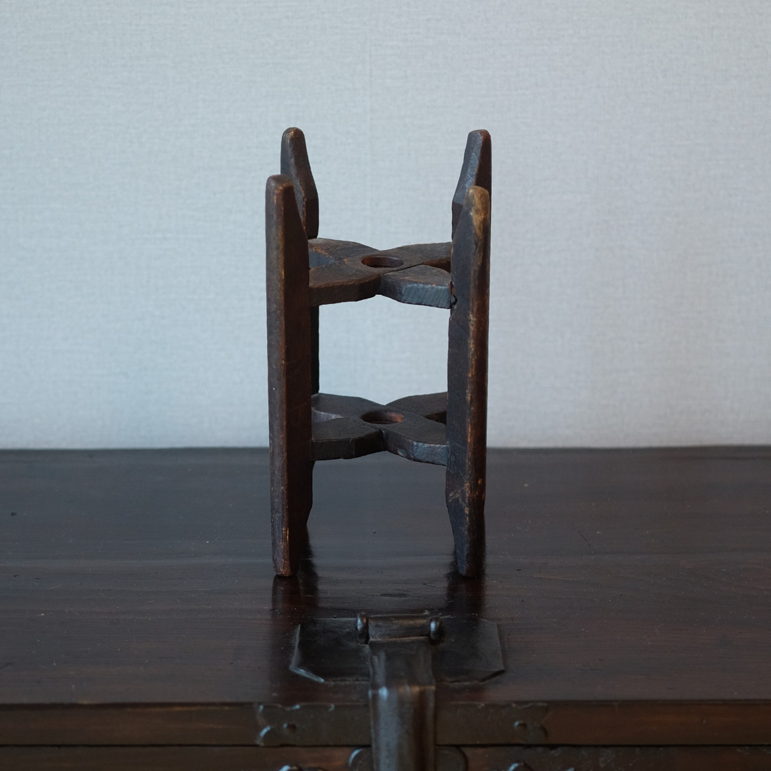 吊り下げ灯明器 ⑤ 燈火器　吊り花器　古民芸　花入　アンティーク　骨董　李朝 吊り下げ灯明器 ⑤ 燈火器 吊り花器 古民芸 花入 アンティーク