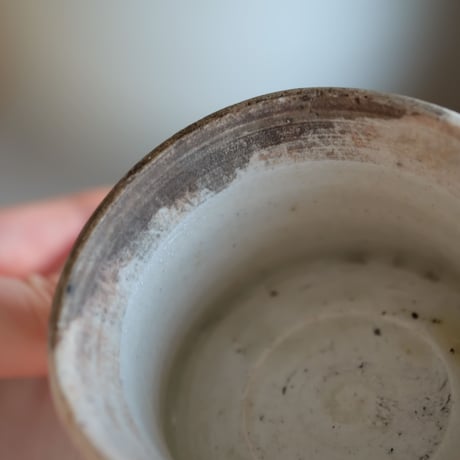 李朝前期 白磁高台皿