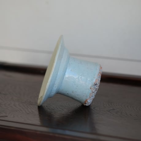 李朝白磁 盃台