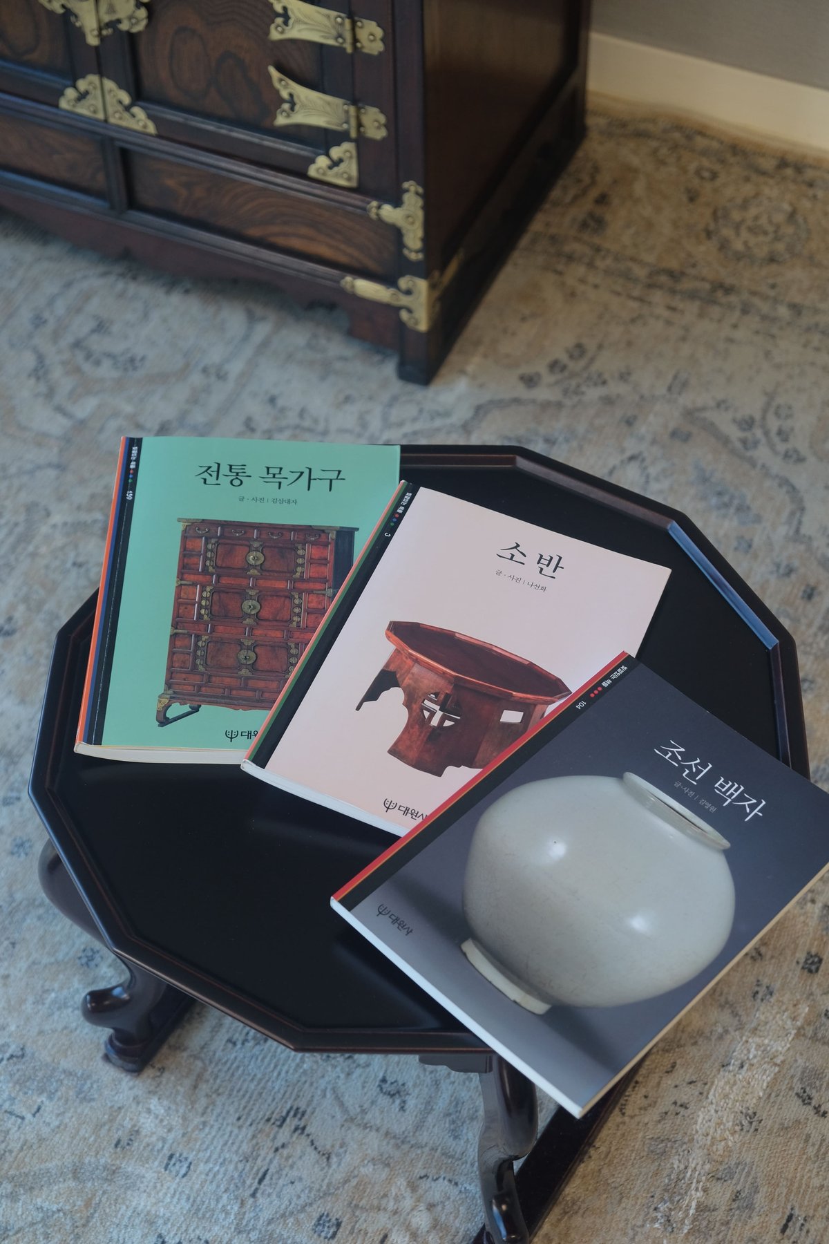 李朝の民藝について学ぶ3冊セット（朝鮮白磁、伝統木家具、ソバン