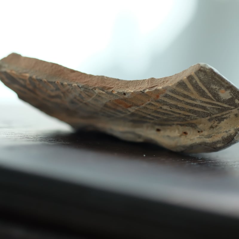 李朝初期 粉青沙器の陶片 | gallery & boutique 雪月花