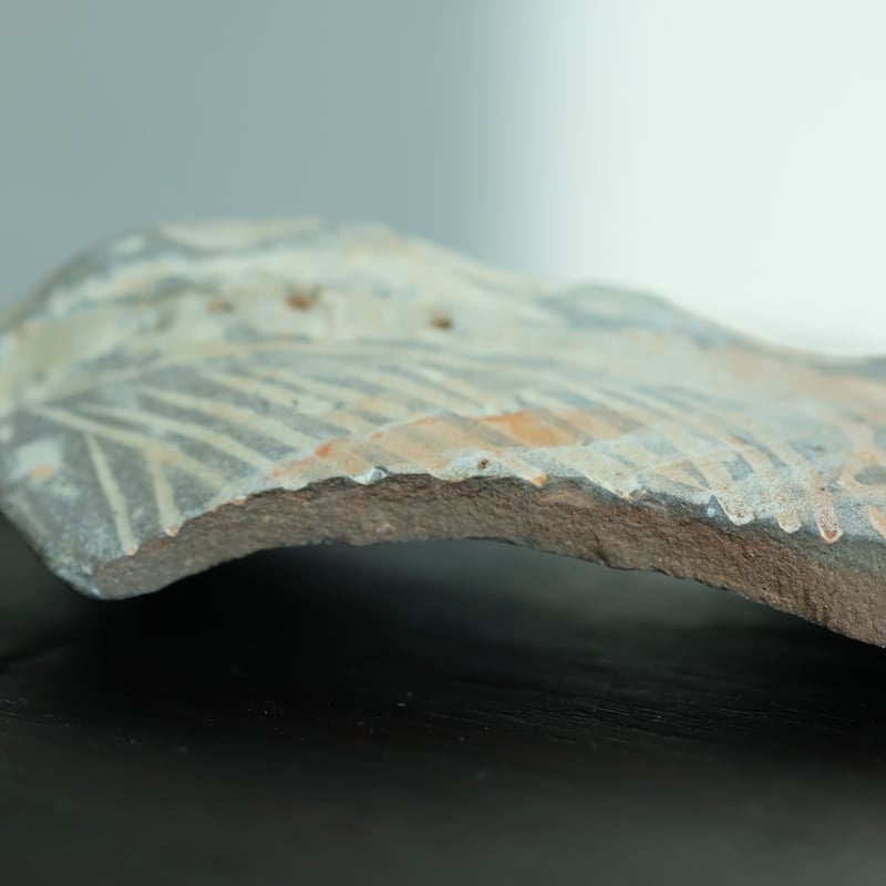 李朝初期 粉青沙器の陶片 | gallery & boutique 雪月花