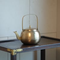 李朝 白銅の酒煎子