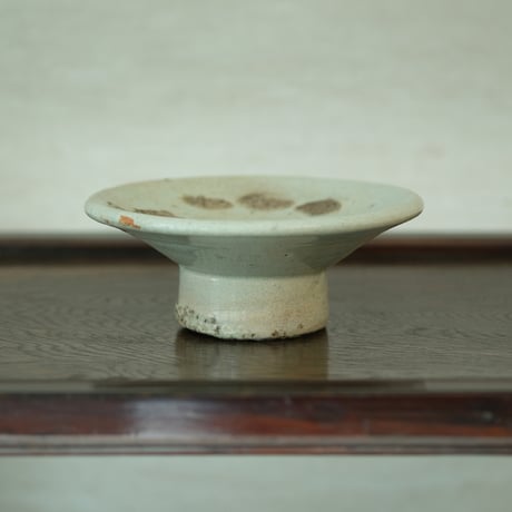 李朝白磁 高杯 A
