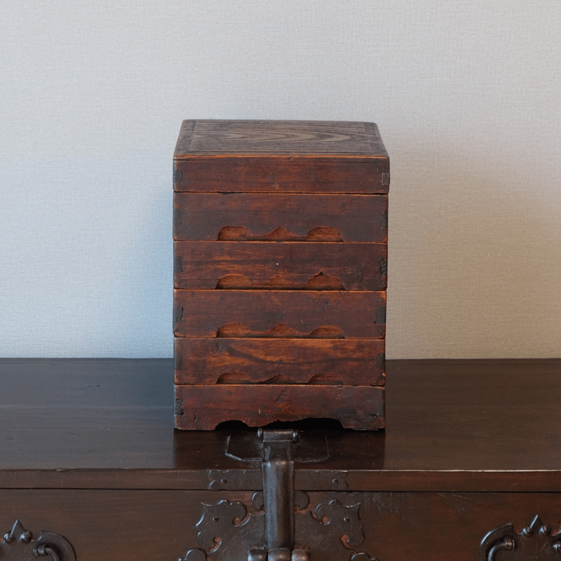 李朝 五段弁当箱 | gallery & boutique 雪月花