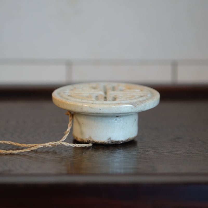 李朝餅型　白磁櫛目文 李朝餅型 白磁櫛目文 Yahoo!オークション -「李朝 菓子型」(李朝