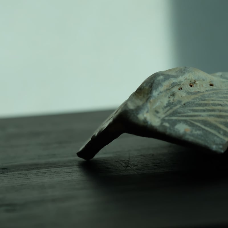 李朝初期 粉青沙器の陶片 | gallery & boutique 雪月花