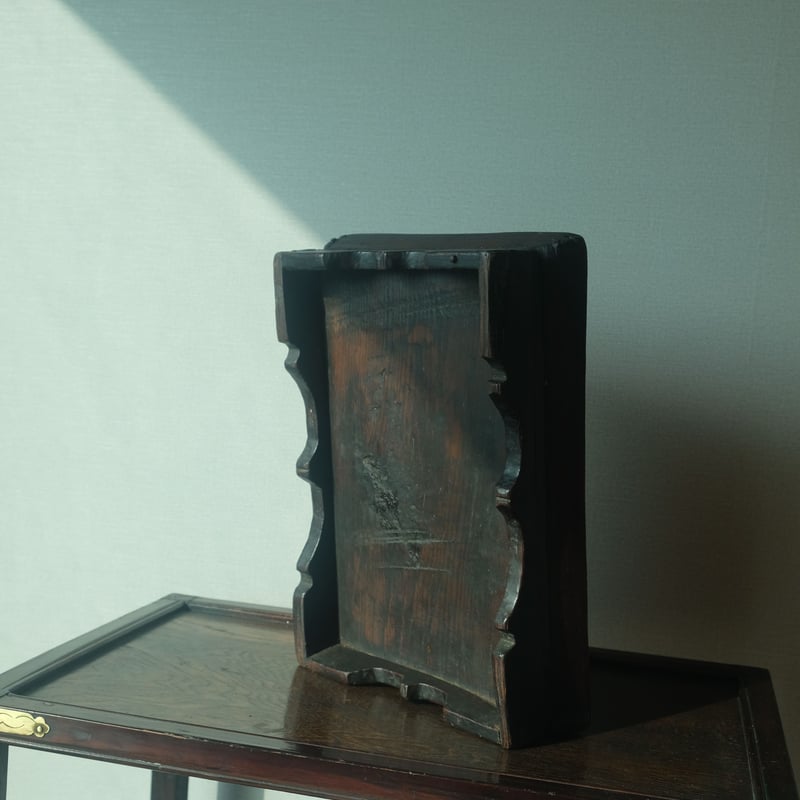 李朝竹製半円筒型枕茶色　竹製枕　枕 李朝工芸　李朝 李朝 堅手茶盌 | Antiques そらんじ