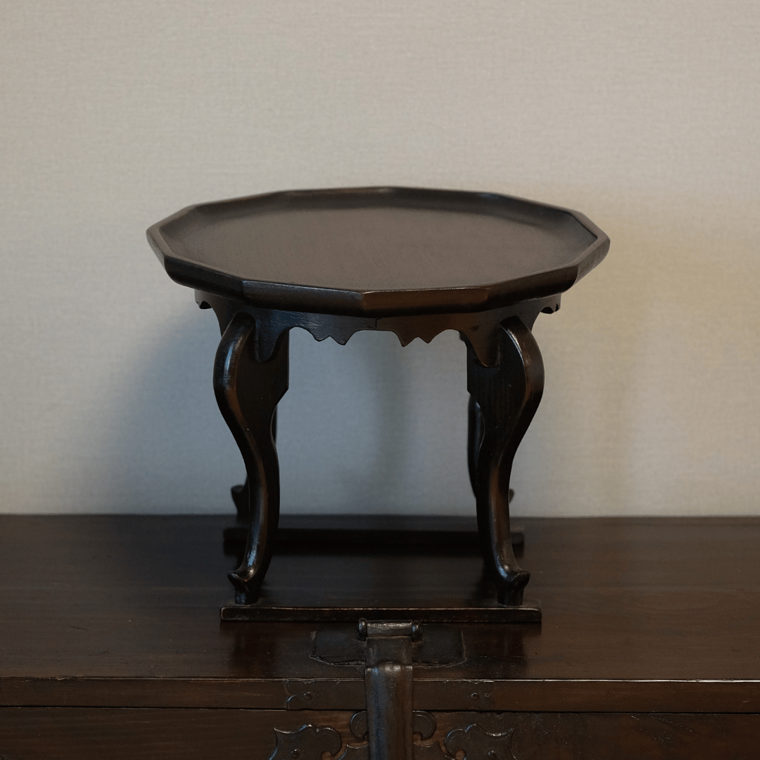 ソバン 小盤 骨董 アンティーク Antique Sam's Collection 花紋李朝膳 海州盤 ソバン ヘジュバン