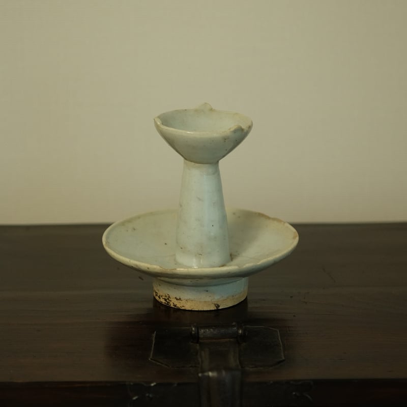 李朝 白磁灯明台 | gallery & boutique 雪月花