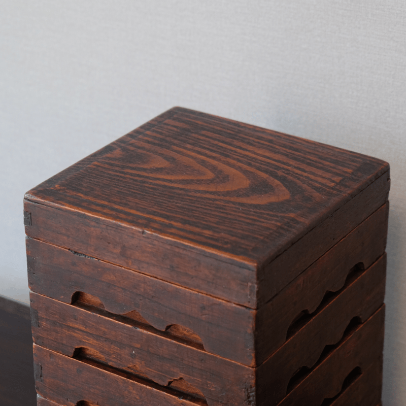 李朝 五段弁当箱 | gallery & boutique 雪月花