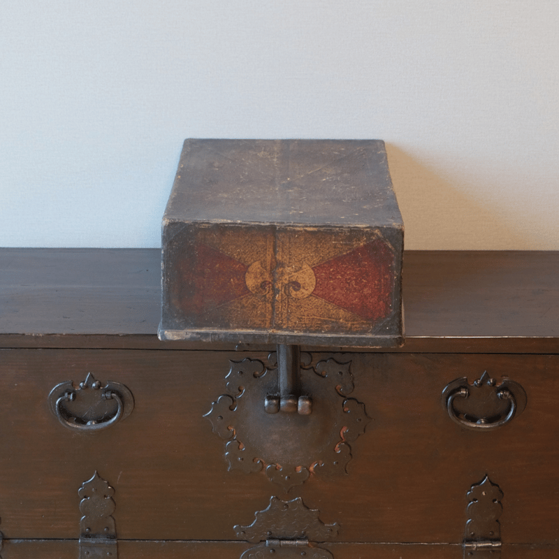 ☆☆☆李朝：両班の化粧箱 李朝 韓紙箱 | gallery & boutique 雪月花