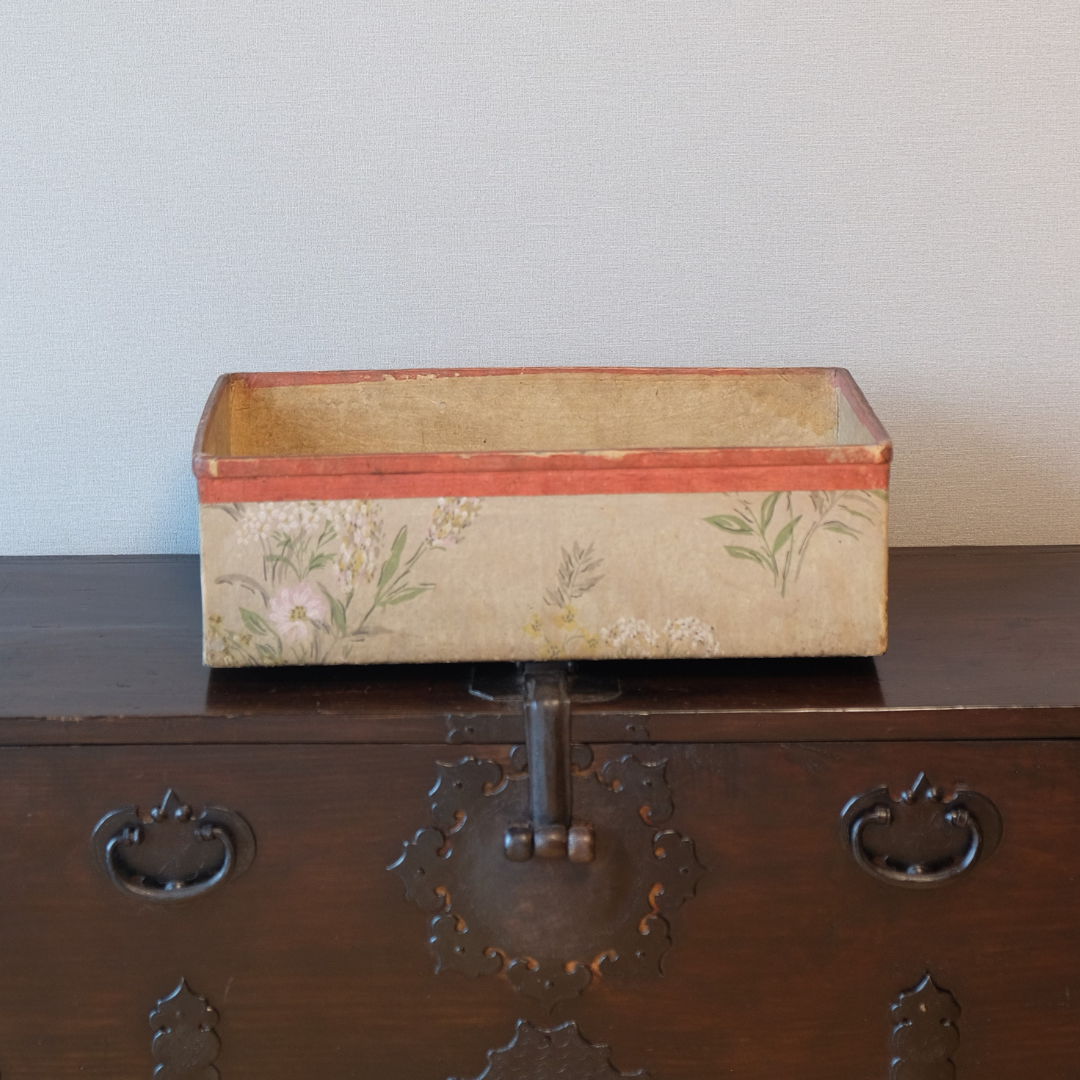 ☆☆☆李朝：両班の化粧箱 李朝 韓紙箱 | gallery & boutique 雪月花
