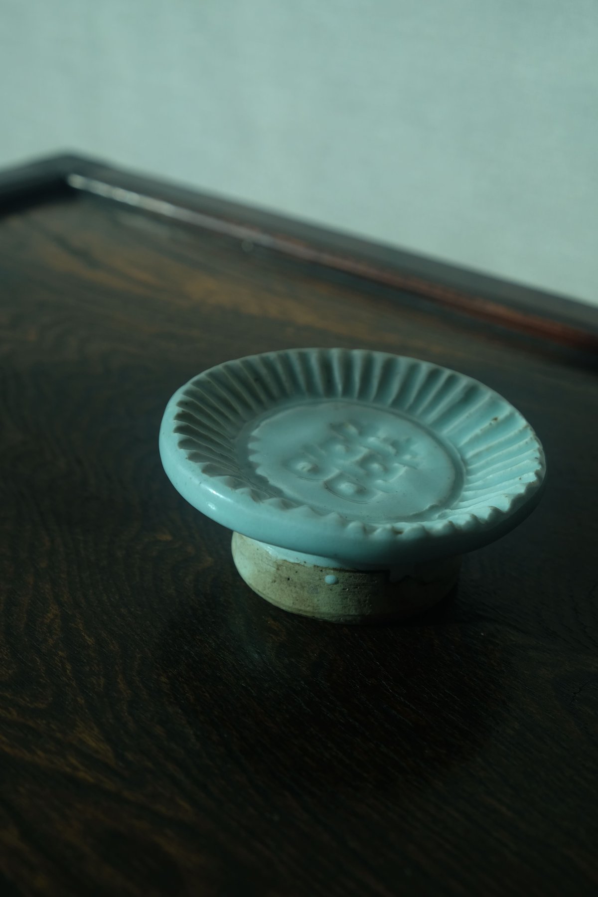 李朝餅型 白磁櫛目文 【公式通販】