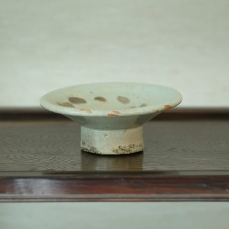 李朝白磁 高杯 A