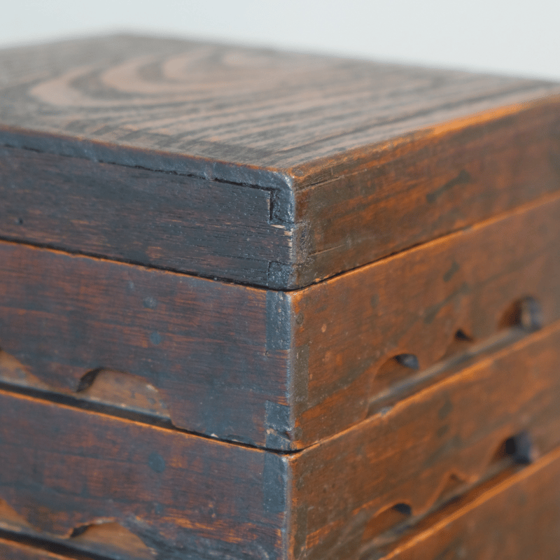 李朝 五段弁当箱 | gallery & boutique 雪月花