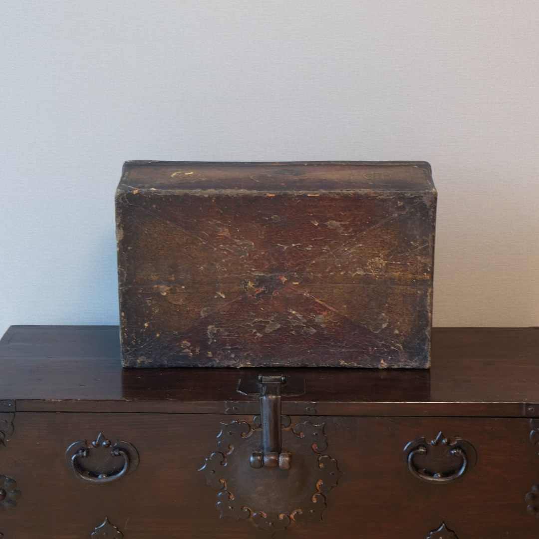 ☆☆☆李朝：両班の化粧箱 李朝 韓紙箱 | gallery & boutique 雪月花