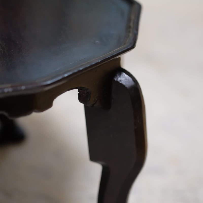 李朝膳 小盤 ソバン［12角天板・虎脚］ 李朝 家具 小盤 ソバン 虎足盤 十二角 38cm 0026 - メルカリ