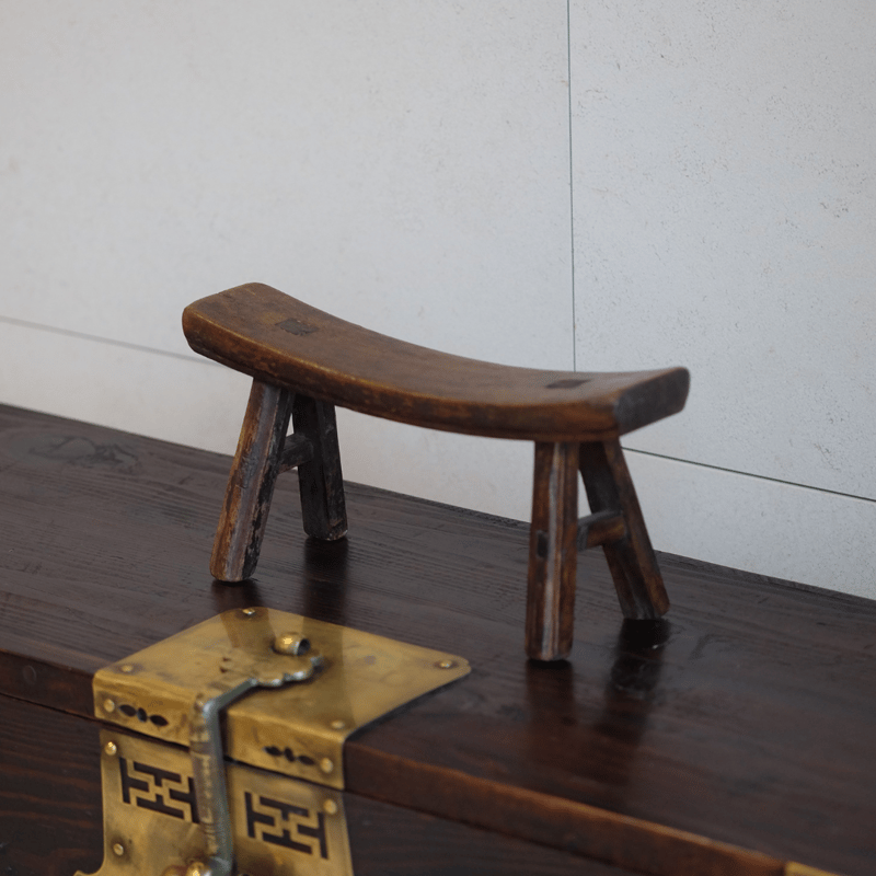 李朝 朝鮮 木製 金具付き 自在鉤 李朝 診脈台 | gallery & boutique 雪月花