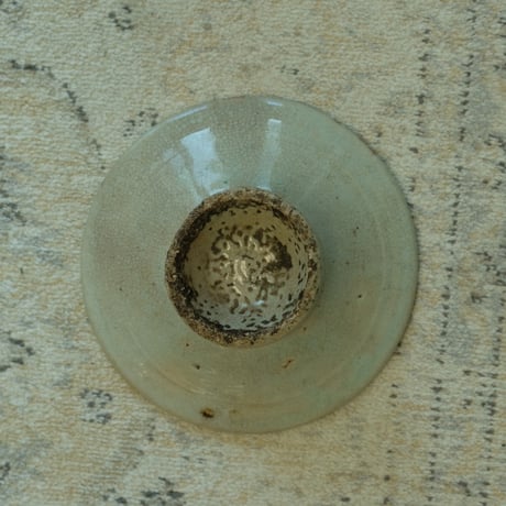 李朝白磁 高杯 A