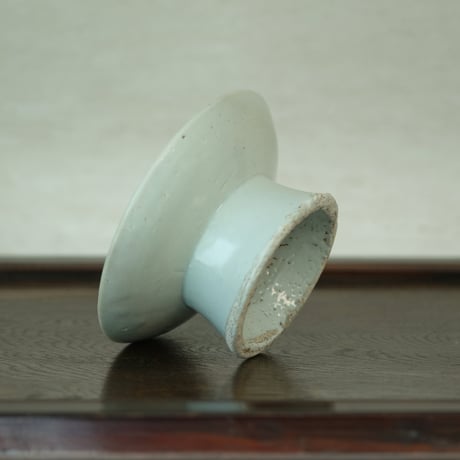 李朝白磁 高杯 B