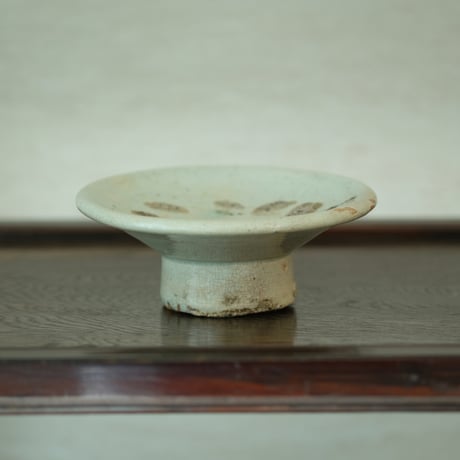 李朝白磁 高杯 A