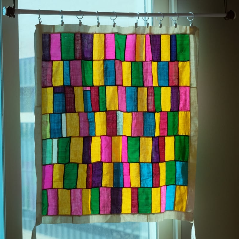 シルクと綿と麻のポジャギ | gallery & boutique 雪月花