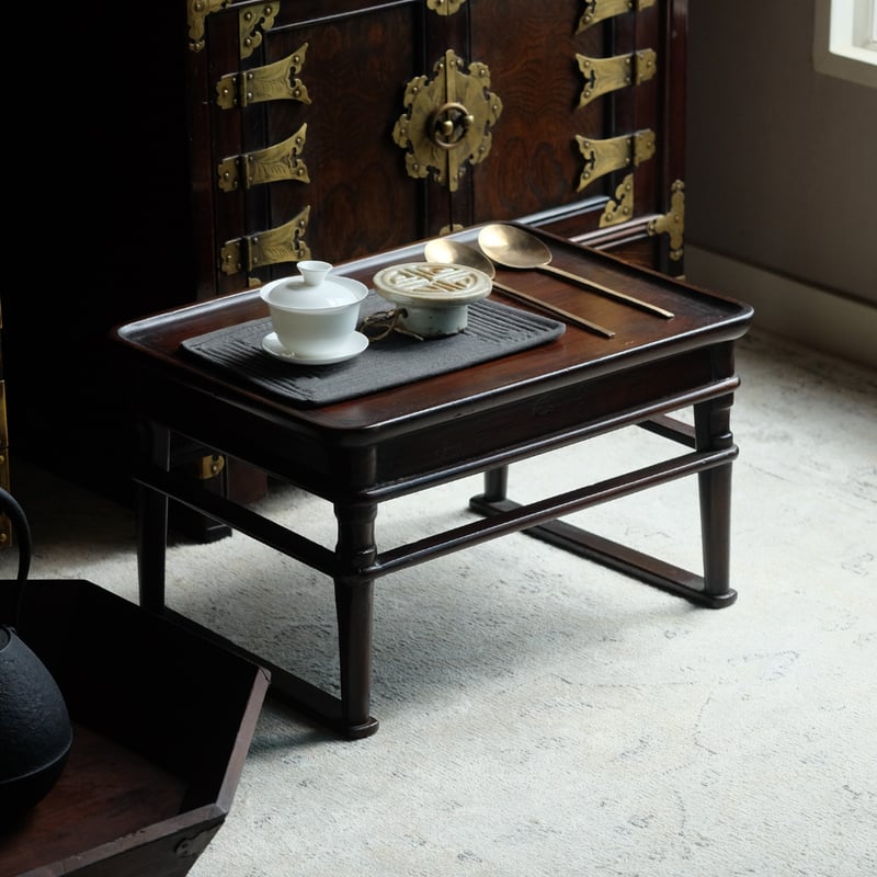 李朝 ソバン 十二花弁形小盤 花形盤 御膳 ヴィンテージ Antique Sam's Collection 花紋李朝膳 海州盤 ソバン ヘジュバン