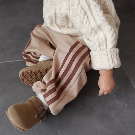 squèeze track pants / beige | so you`