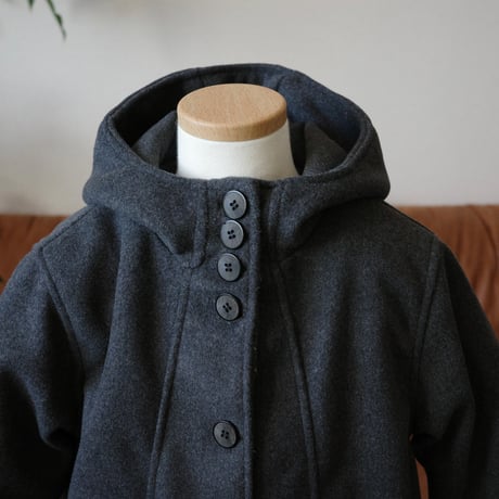 buttoned coat