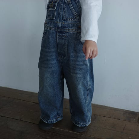 vintage denim overalls