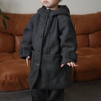 buttoned coat