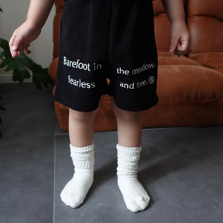 即納 meadow free pants. / black