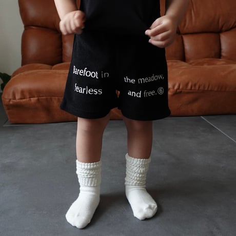 即納 meadow free pants. / black