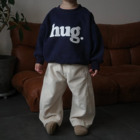 corduroy pants / ivory