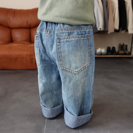pale denim.