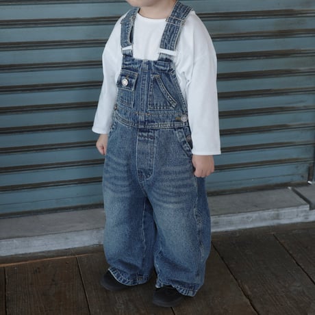 vintage denim overalls