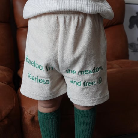 即納 meadow free pants. / ivory