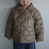 quilting jacket / ochre