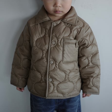 quilting jacket / ochre
