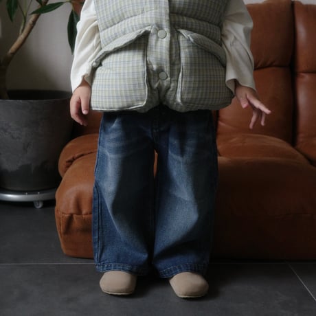 loose denim pants