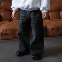 black denim pants
