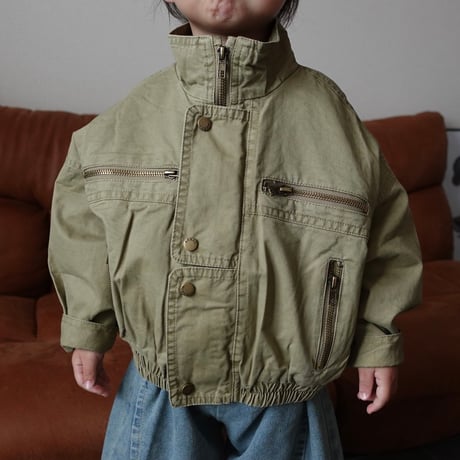 即納leaf jacket / khaki