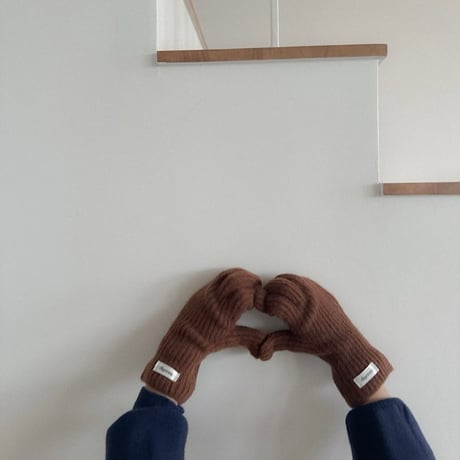 即納 wool kids gloves