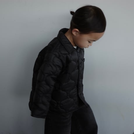 quilting jacket / black