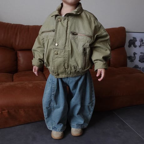 即納leaf jacket / khaki