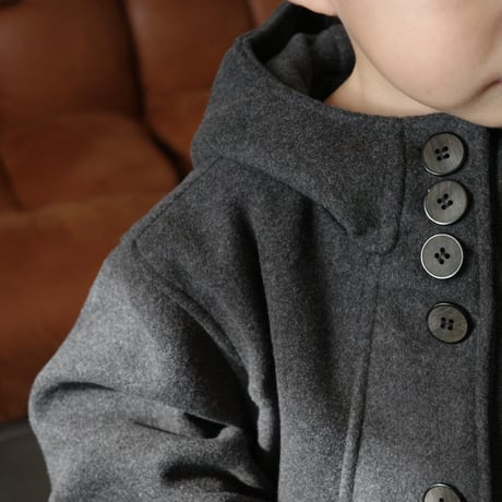 buttoned coat