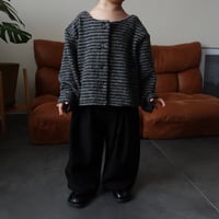 knit stripe cardigan